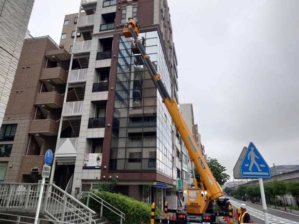 横浜市内ビル漏水補修工事