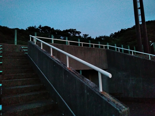K学院 手摺塗り替え